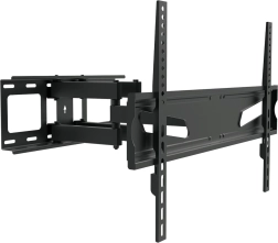 Wandsteun voor TV 37–80" universeel, max. 45 kg, VESA 600×400, zwart