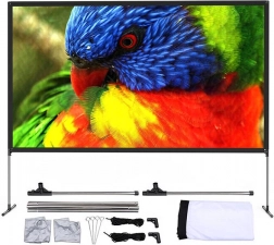 Draagbaar projectiescherm BLITZWOLF BW-VS6 80" met standaard