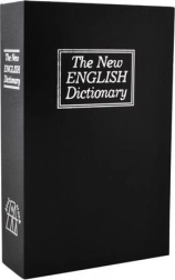 kluis verborgen in een boek – boekkluis, zwart