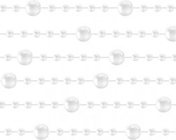 Parelguirlande voor kerstboom 5 m Ruhhy