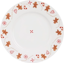Porseleinen dessertbord met kerstmotief Orion 20 cm