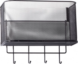 Metalen hangmand voor deur met haken