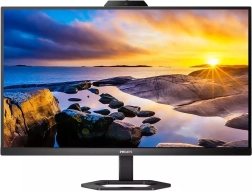 Monitor 27 inch IPS, HDMI, DP, USB‑C, met pivot, camera en luidsprekers