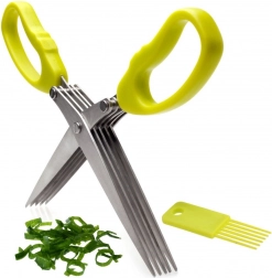 Keukenschaar voor kruiden van roestvrij staal 19,5 cm