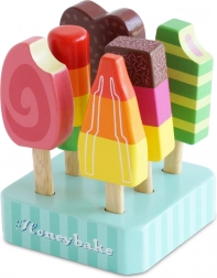 Le Toy Van set houten ijslolly’s Honeybake