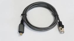 USB‑C-naar-RJ‑45-kabel, categorie 6, 1 Gbit/s, 2 m