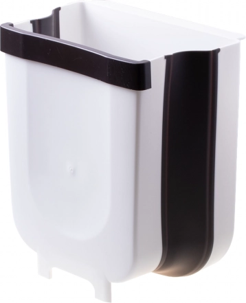 Opvouwbare prullenbak - wit