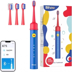 Sonische kindertandenborstel met app BITVAE, blauw