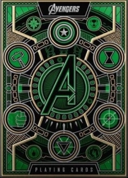 Avengers-kaarten groen deck