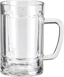 Glazen bierpul 330 ml