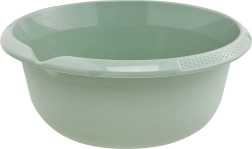 Kunststof wastafel met schenktuit KEEEPER 6 l groen