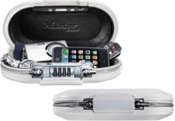 Draagbare persoonlijke kluis Master Lock 5900D wit-zilver