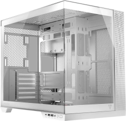 Computerbehuizing Volcano Panorama Midi wit