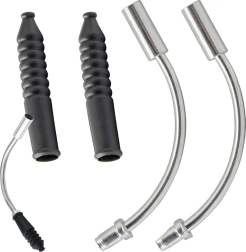 Set voor V-remmen met buizen en elastieken