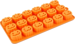 Halloween-siliconen ijsvorm in pompoenvorm