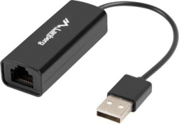 USB 2.0 netwerkkaart met RJ45 100 Mb/s
