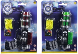 ruimte ballenpistool met munitie 18 cm, 2 kleuren
