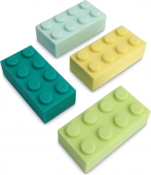 LEGO schoolgummen 8 stuks – gekleurde uitwisbare blokjes