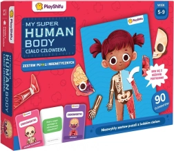 Playshifu My Super Human Body – menselijk lichaam, magnetische leerset