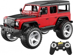 RC auto op afstandsbediening 1:14 Double Eagle Land Rover Defender – rood