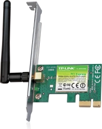 WiFi-kaart TP-LINK N150 PCI-E met antenne