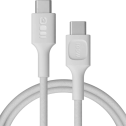 USB‑C-kabel PowerStream 100W 1,2 m wit gevlochten