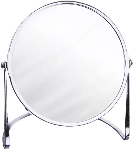 Cosmeticaspiegeltje op standaard 17 cm