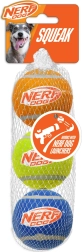 Nerf Dog piepende tennisballen voor honden, 3 stuks