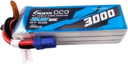 LiPo-accu Gens Ace 3000mAh 22,2V 60C met EC5-connector