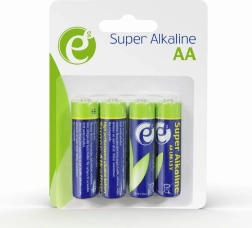 Alkaline batterijen AA LR6 1,5 V – 4 stuks, blister