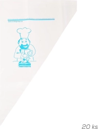 Wegwerpspuitzakken 34,5 cm, 20 stuks