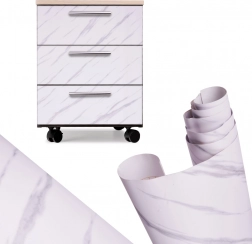 Zelfklevende folie wit marmer Jazz 1,22 × 50 m