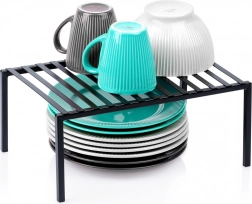 Metalen keukenrek zwart 33 × 21 × 14 cm