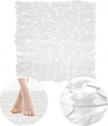 Transparante antislip douchemat 52 × 52 cm ORION