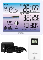 weerstations met draadloze sensor METEO SP107, wit