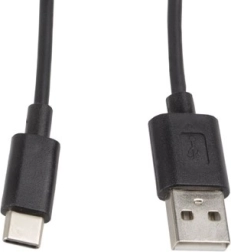 USB‑C naar USB‑A kabel 1 m zwart