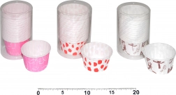 Kleurige bakvormpjes voor cupcakes