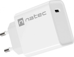 Netlader NATEC Ribera 1x USB‑C 20 W wit