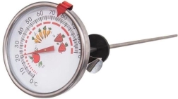 Stalen weckthermometer met sonde 28 cm