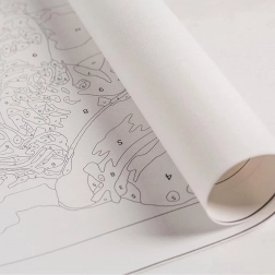 Schilderen op nummer met frame 30 × 30 cm voor kinderen