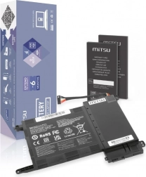 MITSU batterij voor LENOVO IdeaPad Y700 (60 Wh, 14,8 V) – vervanging voor L14S4P22