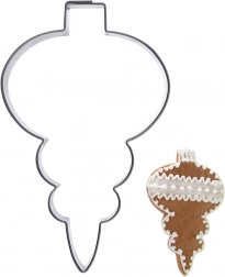 Metalen koekjesuitsteker – kerstornament toef 8,8 cm