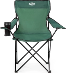 Opvouwbare campingstoel NILS CAMP, groen