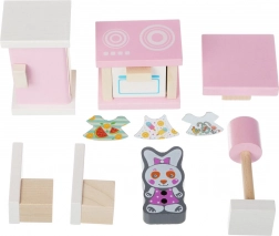 Houten poppenmeubels Keukentje van Cubika