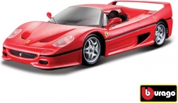 Metalen model Bburago 1:24 Ferrari F50 rood