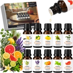 Set geuroliën RUHHY 10 × 15 ml - 10 stuks