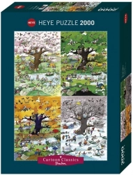 Puzzel 2000 stukjes HEYE – Vier seizoenen