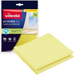 Vileda Actifibre Pro doek voor glas en ramen - 1 stuk