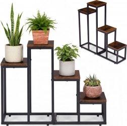 Plantenstandaard Loft met 4 legplanken ModernHome