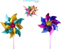 Kleurrijke windmolen – set van 2 stuks